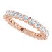 Sculptural Eternity Band