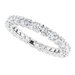 Sculptural Eternity Band