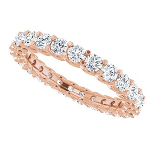 Sculptural Eternity Band