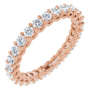 Sculptural Eternity Band
