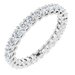 Sculptural Eternity Band