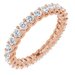 Sculptural Eternity Band