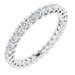 Sculptural Eternity Band