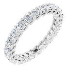 Sculptural Eternity Band