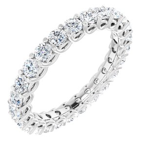 Sculptural Eternity Band