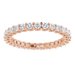 Sculptural Eternity Band
