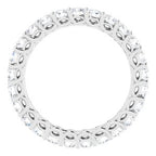Sculptural Eternity Band