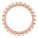 Sculptural Eternity Band