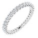 Sculptural Eternity Band