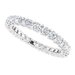 Sculptural Eternity Band