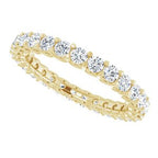 Sculptural Eternity Band