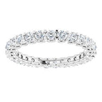 Sculptural Eternity Band