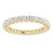 Sculptural Eternity Band