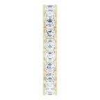 Sculptural Eternity Band