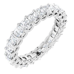 Sculptural Eternity Band
