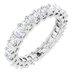 Sculptural Eternity Band