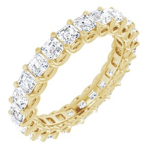 Sculptural Eternity Band