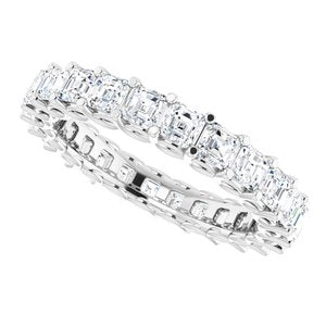 Sculptural Eternity Band