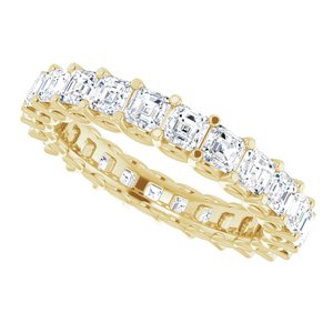 Sculptural Eternity Band