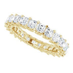 Sculptural Eternity Band