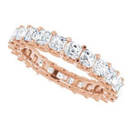 Sculptural Eternity Band
