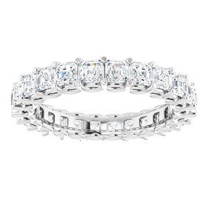 Sculptural Eternity Band