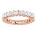Sculptural Eternity Band
