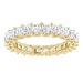 Sculptural Eternity Band