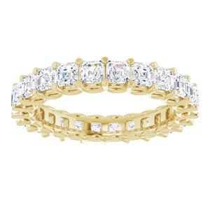 Sculptural Eternity Band