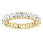 Sculptural Eternity Band