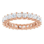 Sculptural Eternity Band