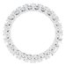 Sculptural Eternity Band