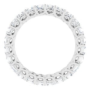 Sculptural Eternity Band