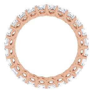 Sculptural Eternity Band