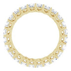 Sculptural Eternity Band
