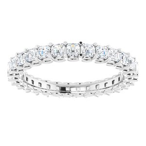 Sculptural Eternity Band