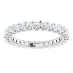 Sculptural Eternity Band