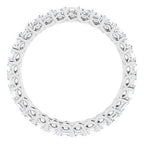 Sculptural Eternity Band
