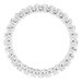 Sculptural Eternity Band