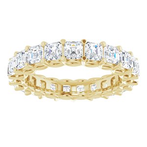 Sculptural Eternity Band