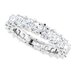 Sculptural Eternity Band