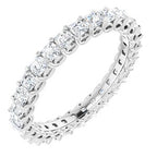 Sculptural Eternity Band