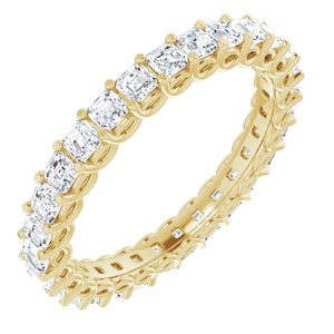 Sculptural Eternity Band