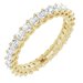 Sculptural Eternity Band