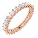 Sculptural Eternity Band