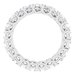 Sculptural Eternity Band