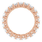 Sculptural Eternity Band