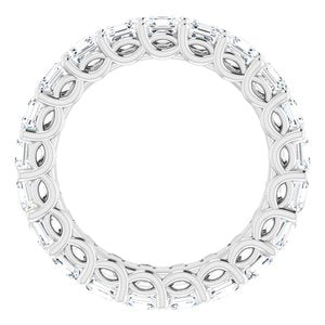 Sculptural Eternity Band