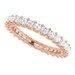 Sculptural Eternity Band