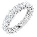 Sculptural Eternity Band